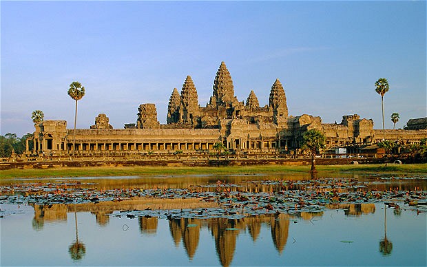 Angkor Wat temple in Cambodia