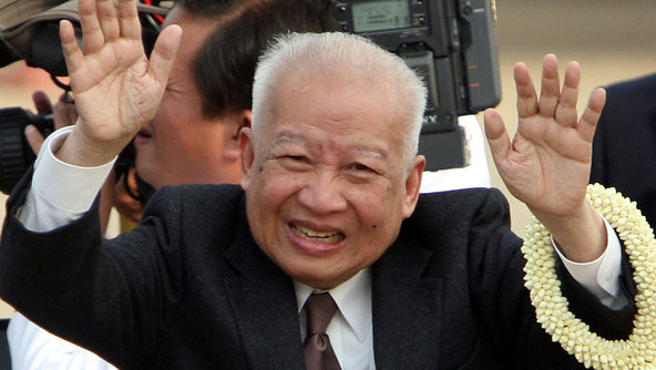 King Norodom Sihanouk and Indian Kambojas