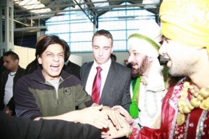 Harjit Kamboj with Shahrukh Khan